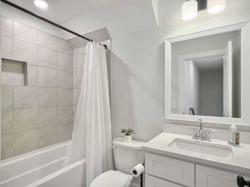 Furnished interior view inside a new home in , James Island (Image 36).