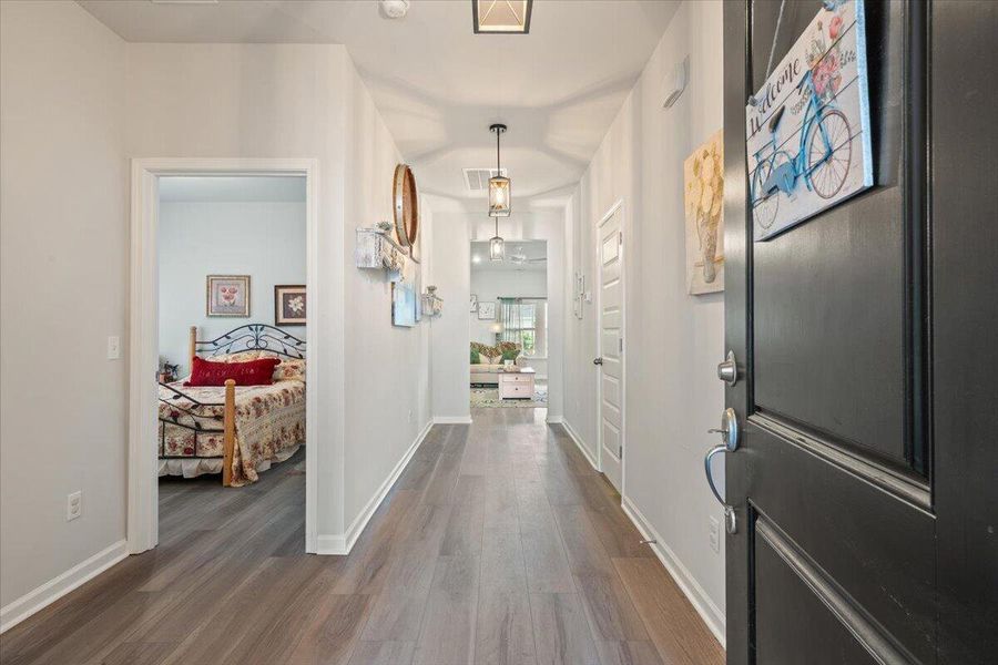 Furnished interior view inside a new home in Horizons at Summers Corner | 55+, Summerville (Image 43).
