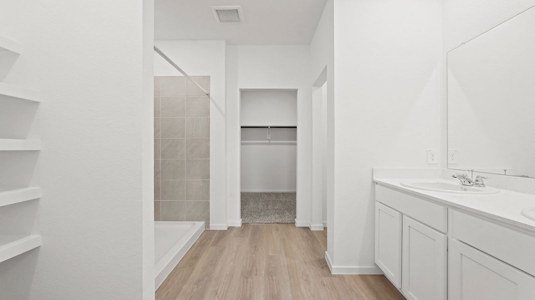 Furnished interior view inside a new home in Presswoods, Splendora (Image 8).