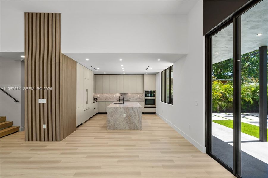 Furnished interior view inside a new home in , Miami (Image 6).