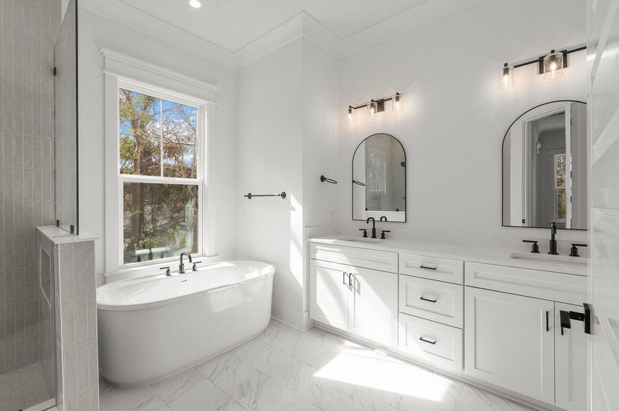 Furnished interior view inside a new home in , Yonges Island (Image 15).