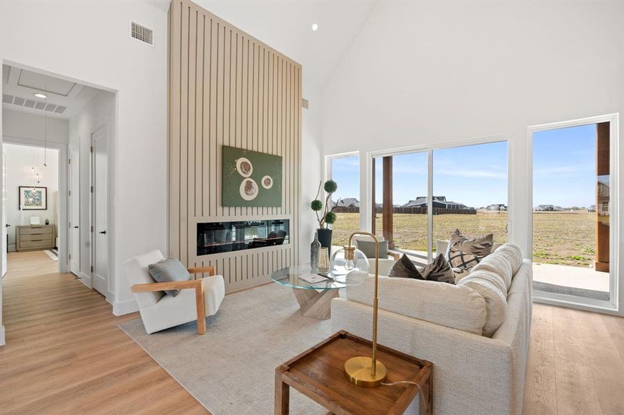 Furnished interior view inside a new home in , Venus (Image 38).