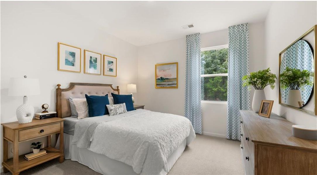 Furnished interior view inside a new home in Bridle Creek, Locust Grove (Image 7).