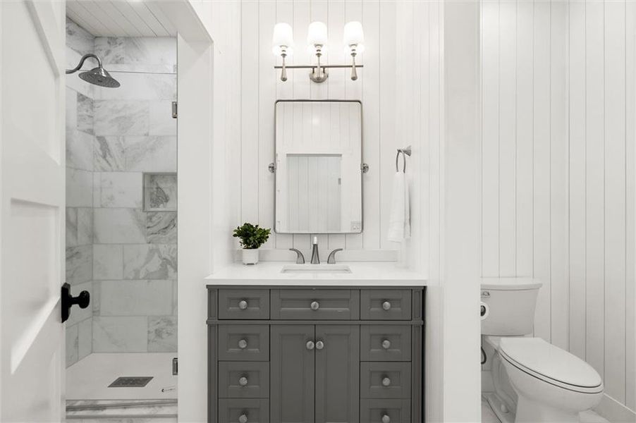 Furnished interior view inside a new home in , Canton (Image 17).