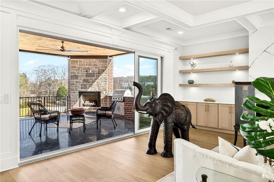 Furnished interior view inside a new home in , Buford (Image 64). Furnished interior view inside a new home in , Buford (Image 64).