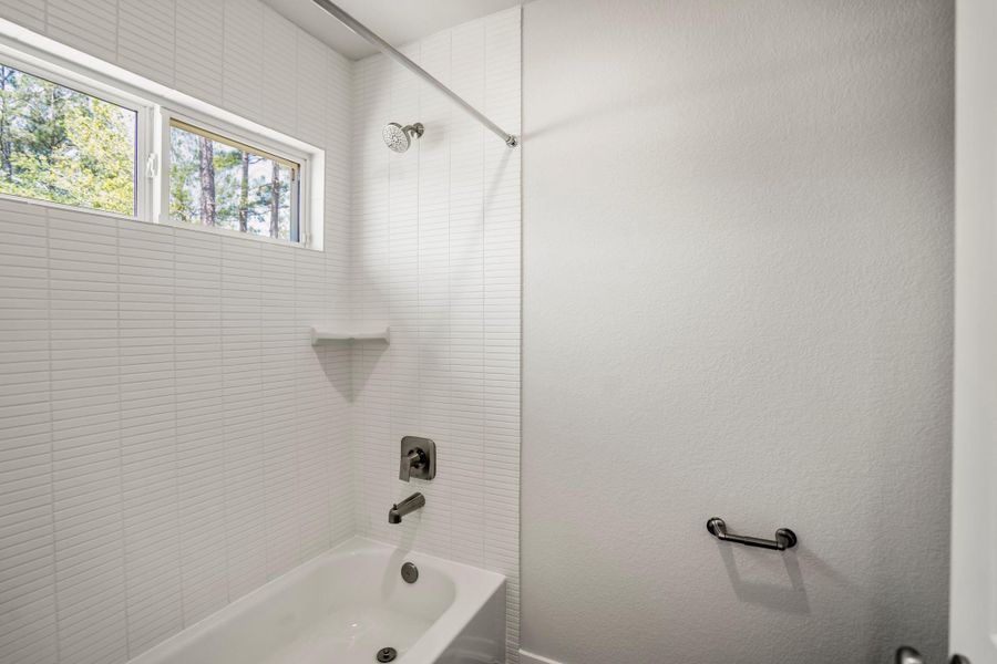 Furnished interior view inside a new home in Artavia 70′ Lots, Conroe (Image 18).