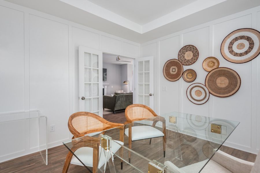 Furnished interior view inside a new home in Limehouse Farms: Arbor Collection, Summerville (Image 5).