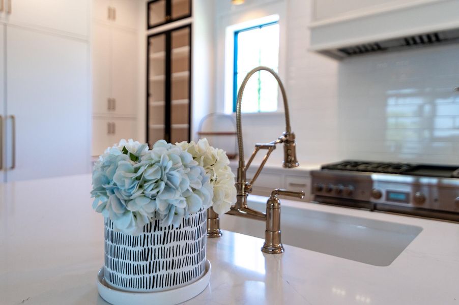 Close-up of interior finishes inside a home in , Sullivan's Island (Image 16).