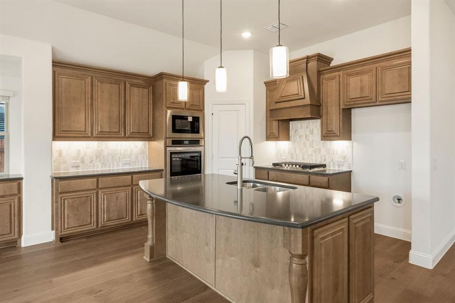 Furnished interior view inside a new home in Timberbrook, Justin (Image 8).