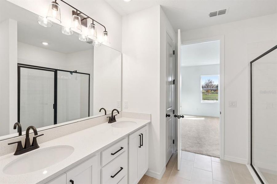 Furnished interior view inside a new home in Ellington Traditional, St. Cloud (Image 12). Furnished interior view inside a new home in Ellington Traditional, St. Cloud (Image 12).