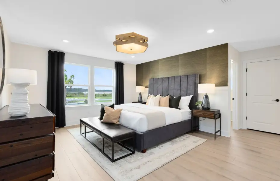 Representative furnished interior of a home built from the Serena by Pulte Homes in Highland Pines, Leesburg (Image 6).