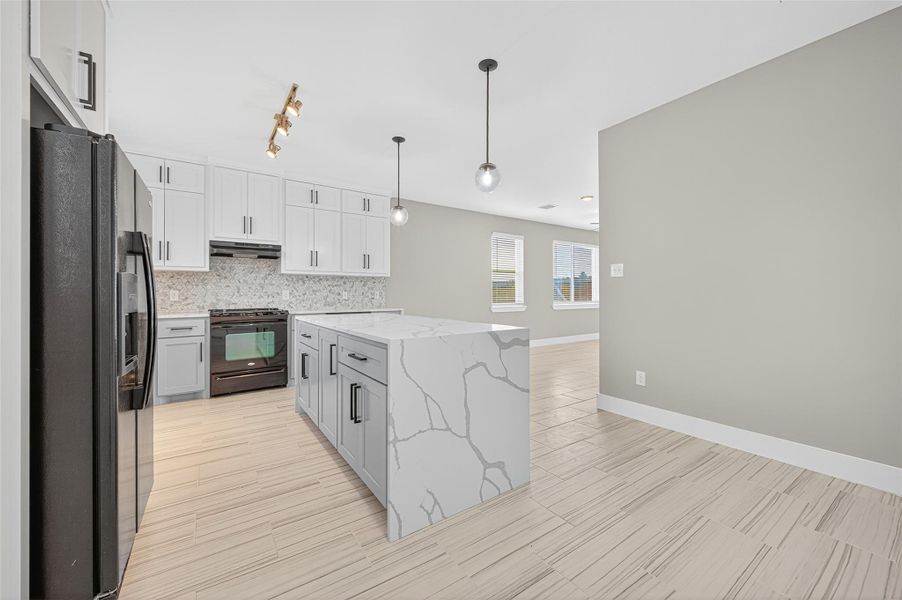 Furnished interior view inside a new home in , Cleveland (Image 16).