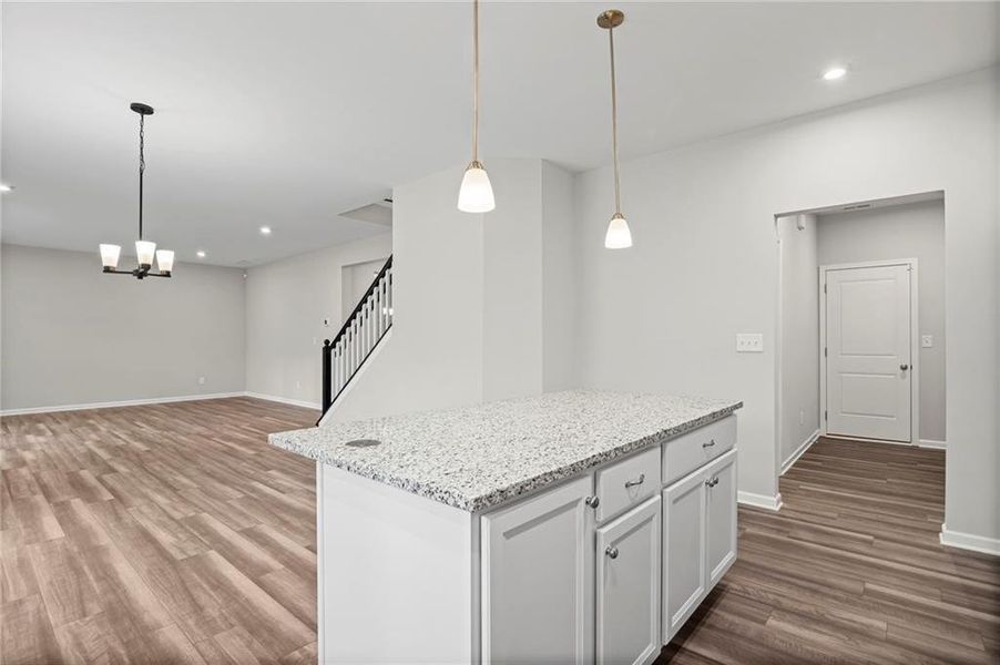 Furnished interior view inside a new home in Sage Woods, Dallas (Image 9).