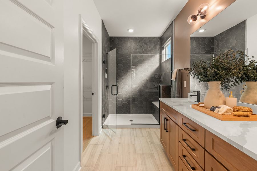 Representative furnished interior of a home built from the The Driftwood by Chesapeake Homes in Coastal Club of the Carolinas, Calabash (Image 30).
