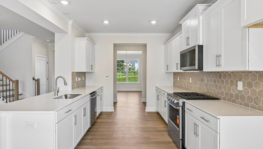 Furnished interior view inside a new home in Oak Grove Hill, Huntersville (Image 3).
