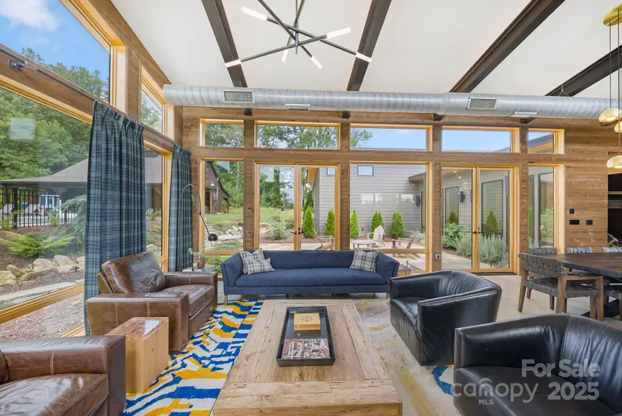 Furnished interior view inside a new home in , Hendersonville (Image 16).