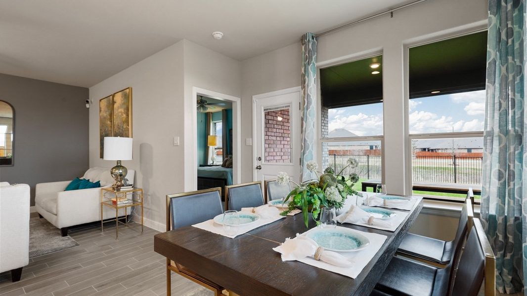 Furnished interior view inside a new home in Legado, Cleburne (Image 14).