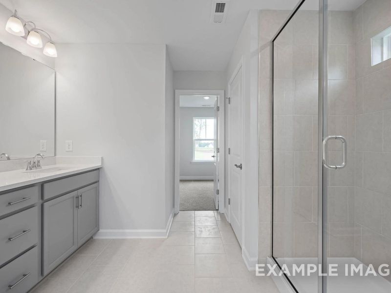 Furnished interior view inside a new home in Tobacco Road, Angier (Image 9).
