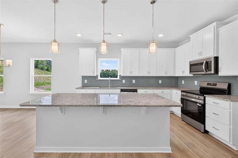 Furnished interior view inside a new home in Summerfield Place, Carrollton (Image 5).