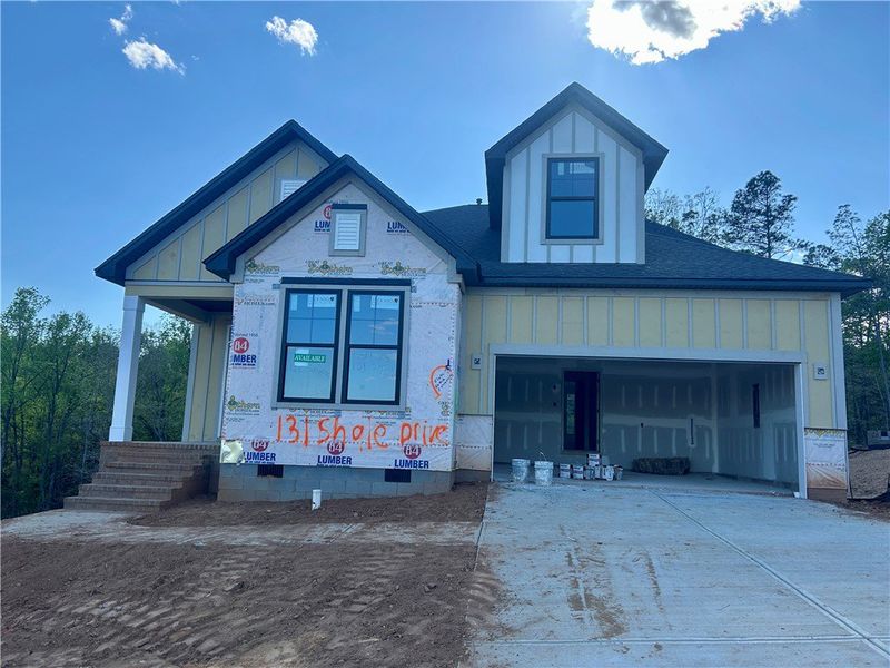 This new construction home features a classic desi