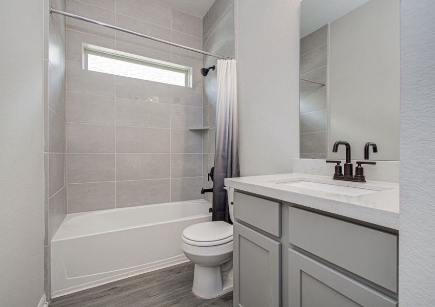 another view of the hall bath