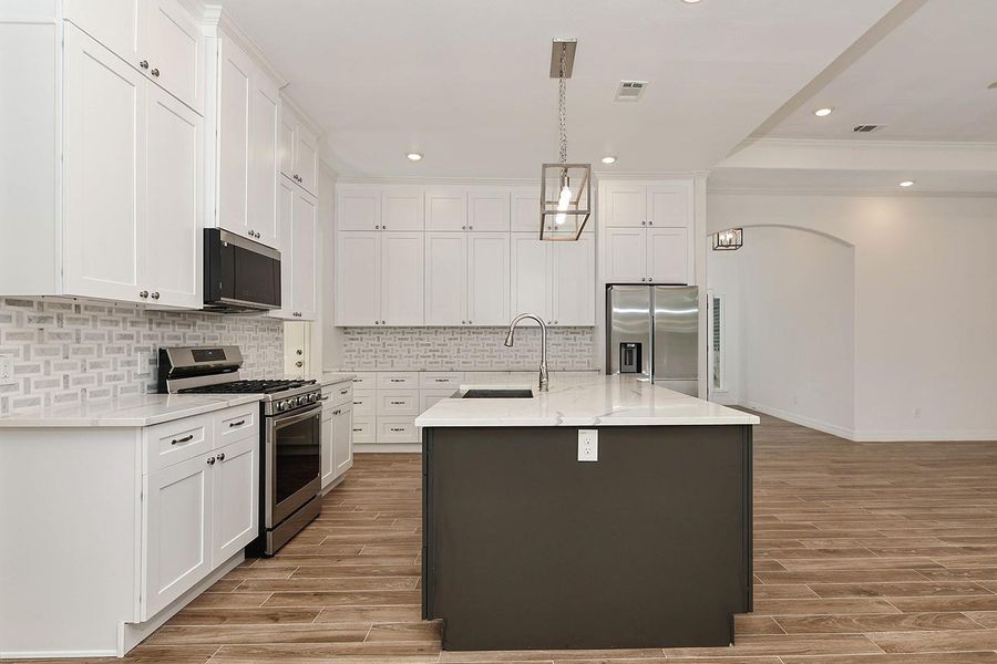Furnished interior view inside a new home in , Magnolia (Image 6).