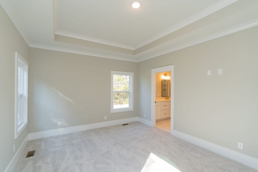 Spacious, unfurnished interior of a new home in Creekside, Cleveland (Image 36). Spacious, unfurnished interior of a new home in Creekside, Cleveland (Image 36).