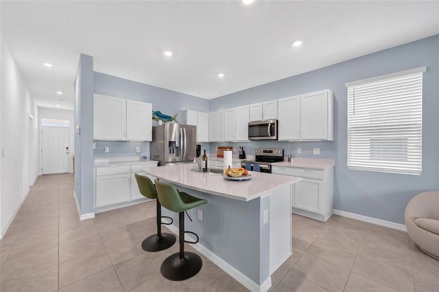 Furnished interior view inside a new home in Mangrove Point, Apollo Beach (Image 34).