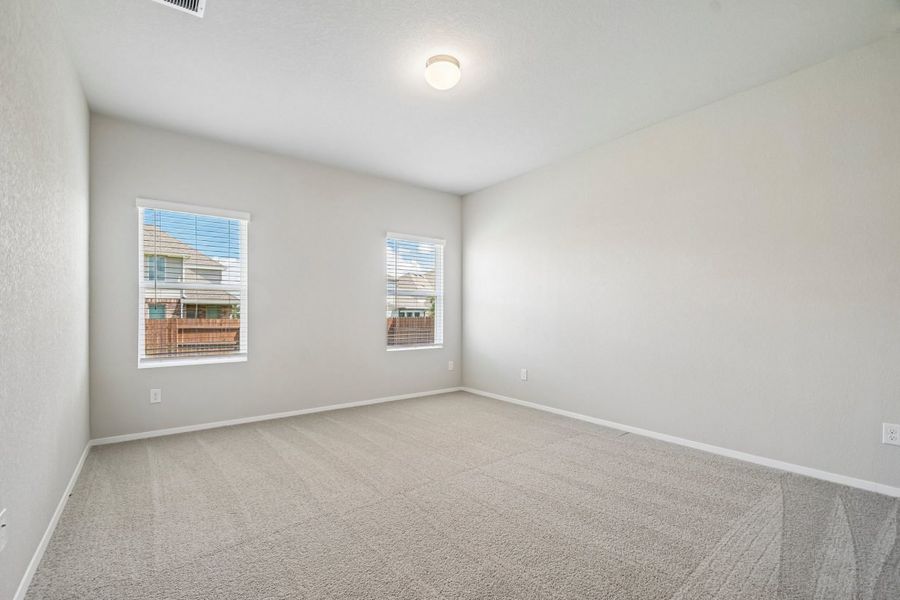 Spacious, unfurnished interior of a new home in Oaks at San Gabriel, Georgetown (Image 16). Spacious, unfurnished interior of a new home in Oaks at San Gabriel, Georgetown (Image 16).