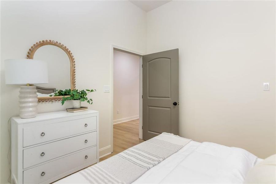 Furnished interior view inside a new home in , Atlanta (Image 19). Furnished interior view inside a new home in , Atlanta (Image 19).