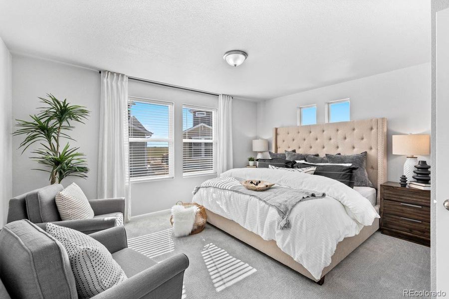 Furnished interior view inside a new home in , Commerce City (Image 15). Furnished interior view inside a new home in , Commerce City (Image 15).