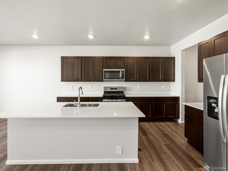 Furnished interior view inside a new home in Poudre Heights: The Lakes Collection, Windsor (Image 14).