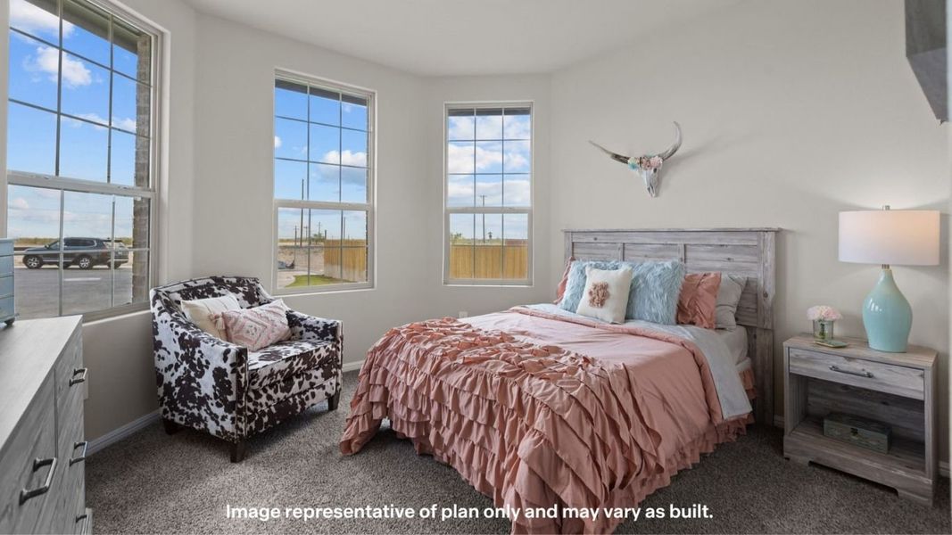Furnished interior view inside a new home in Yukon Ridge, Odessa (Image 18). Furnished interior view inside a new home in Yukon Ridge, Odessa (Image 18).