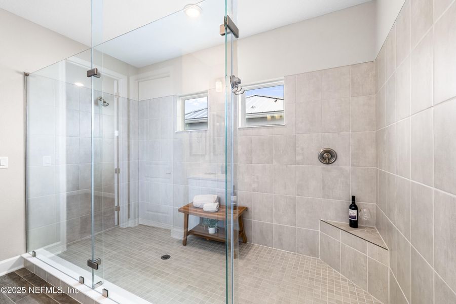 Furnished interior view inside a new home in The Cove at Beachwalk, St. Johns (Image 35). Furnished interior view inside a new home in The Cove at Beachwalk, St. Johns (Image 35).