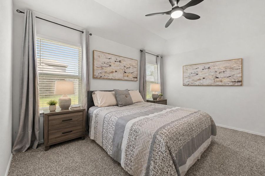 Furnished interior view inside a new home in , Spring (Image 4). Furnished interior view inside a new home in , Spring (Image 4).