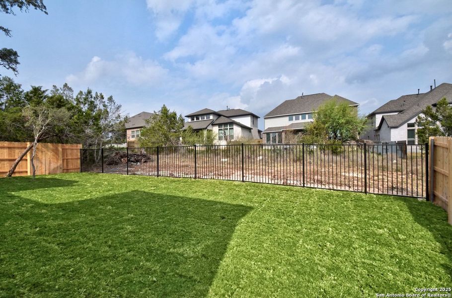 Exterior details and patio area of a home in La Cima: 50ft. lots, San Marcos (Image 2).