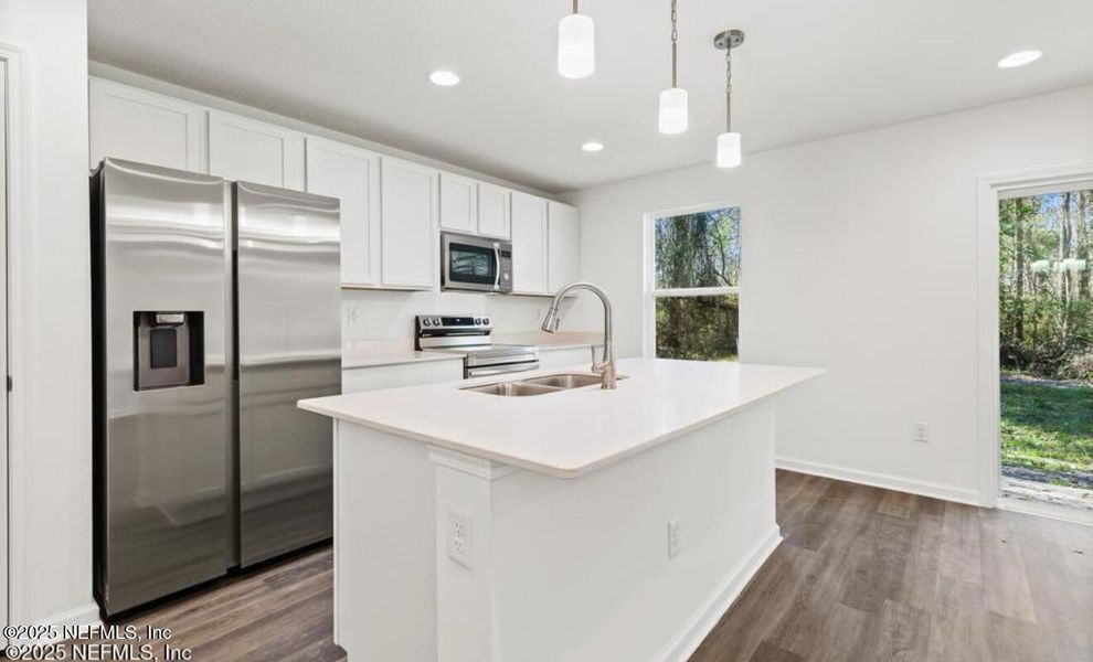 Furnished interior view inside a new home in , Jacksonville (Image 10). Furnished interior view inside a new home in , Jacksonville (Image 10).
