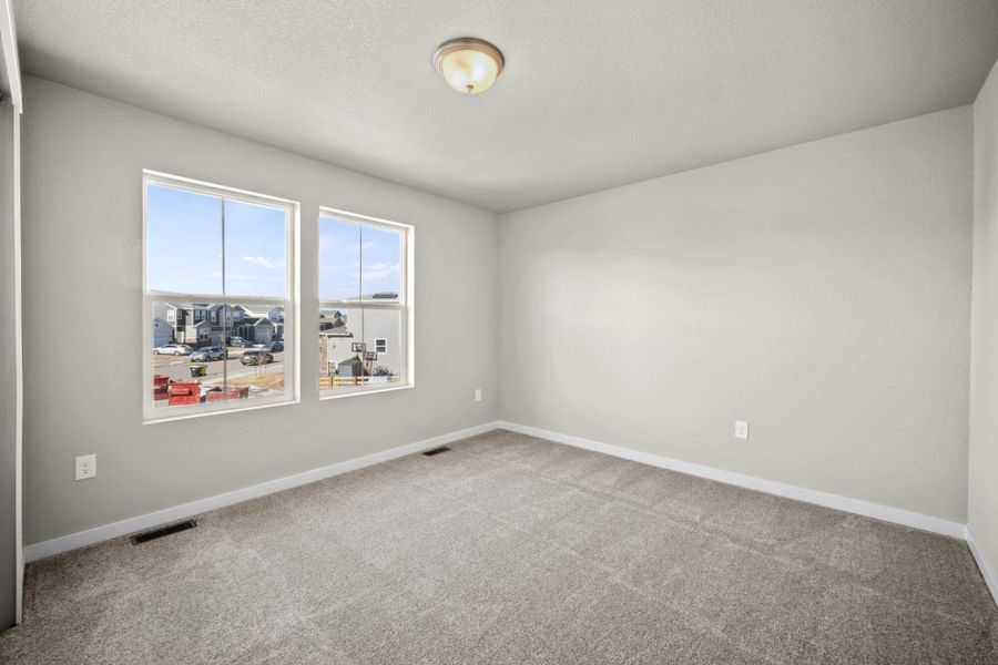 Representative unfurnished interior of a home built from the Ash by View Homes in Aspen Meadows-4, Colorado Springs (Image 22). Representative unfurnished interior of a home built from the Ash by View Homes in Aspen Meadows-4, Colorado Springs (Image 22).