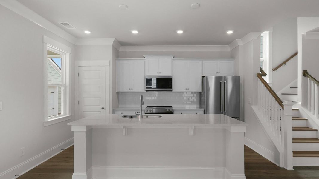 Furnished interior view inside a new home in Sheep Island, Summerville (Image 7).