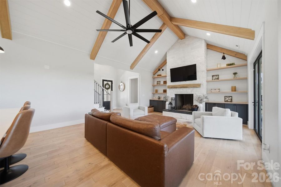 Furnished interior view inside a new home in , Hickory (Image 11).
