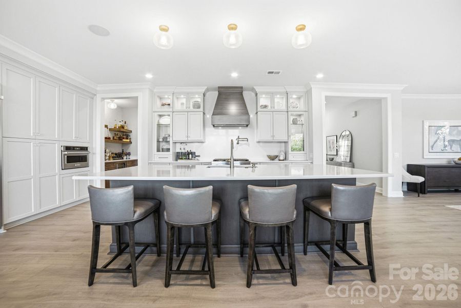 Furnished interior view inside a new home in , Huntersville (Image 16).