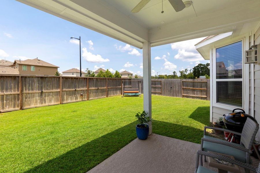 Furnished interior view inside a new home in Moran Ranch, Willis (Image 3). Furnished interior view inside a new home in Moran Ranch, Willis (Image 3).