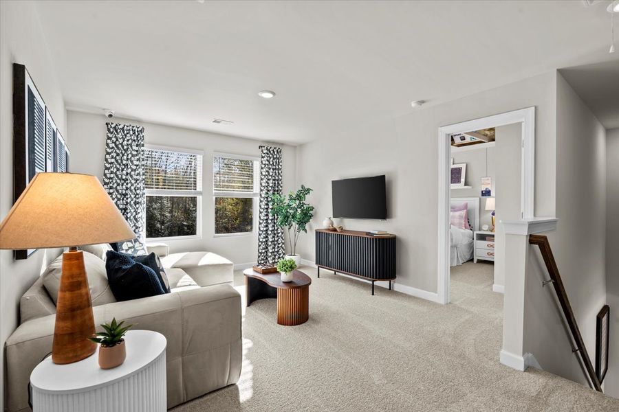 Furnished interior view inside a new home in Shiloh Valley, Piedmont (Image 16).