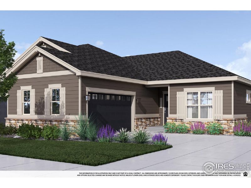 Front exterior of a new home in , Westminster, CO, highlighting curb appeal (Image 1).