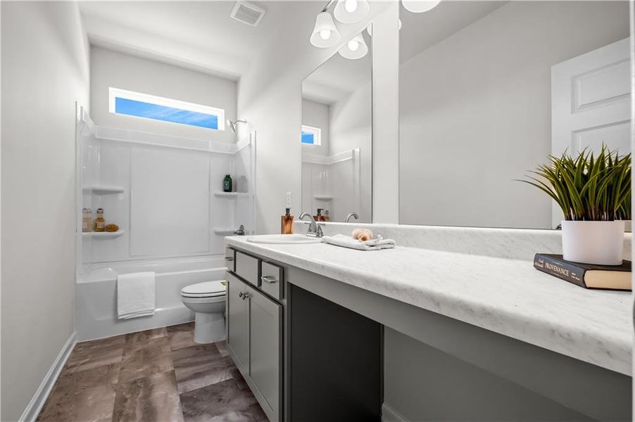 Furnished interior view inside a new home in Capstone Estates, Apison (Image 30).