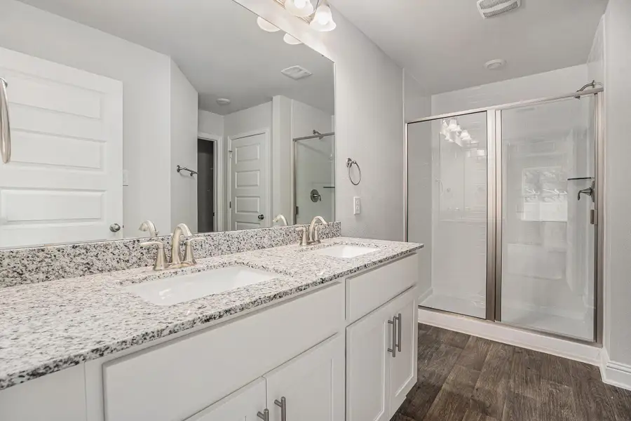 Furnished interior view inside a new home in Kiber Reserve, Angleton (Image 7).