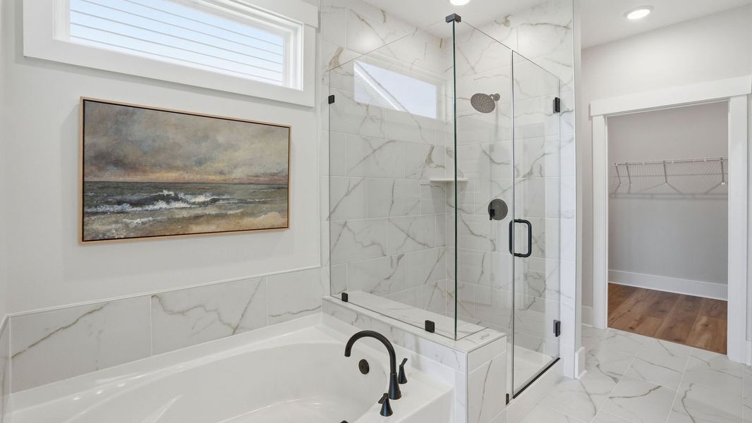 Representative furnished interior of a home built from the Mystique by Del Webb in Del Webb Point Hope, Charleston (Image 12).