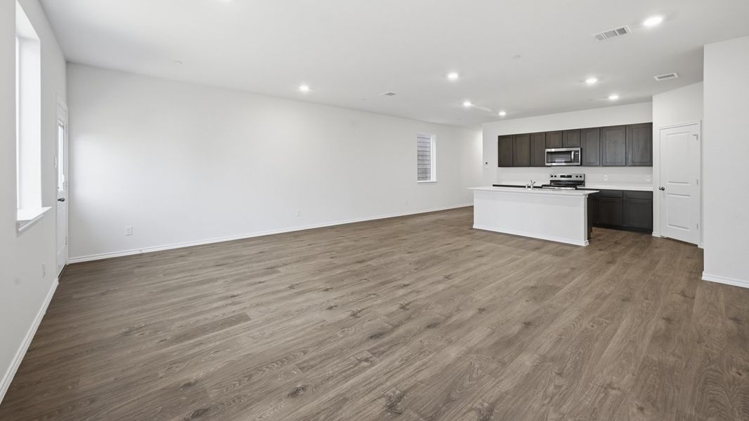 Representative unfurnished interior of a home built from the Celeste by D.R. Horton in Arbor Trails South, Princeton (Image 11).