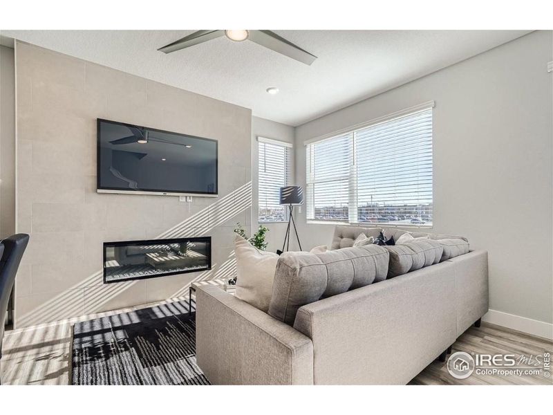 Furnished interior view inside a new home in , Aurora (Image 11). Furnished interior view inside a new home in , Aurora (Image 11).