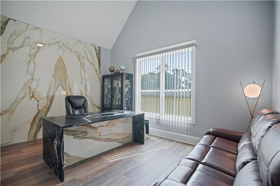 Furnished interior view inside a new home in , Acworth (Image 7). Furnished interior view inside a new home in , Acworth (Image 7).